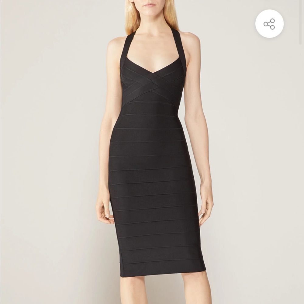 Herve Leger black icon dress